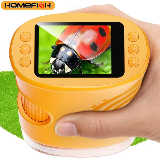 1000X Handheld Microscope for Kids