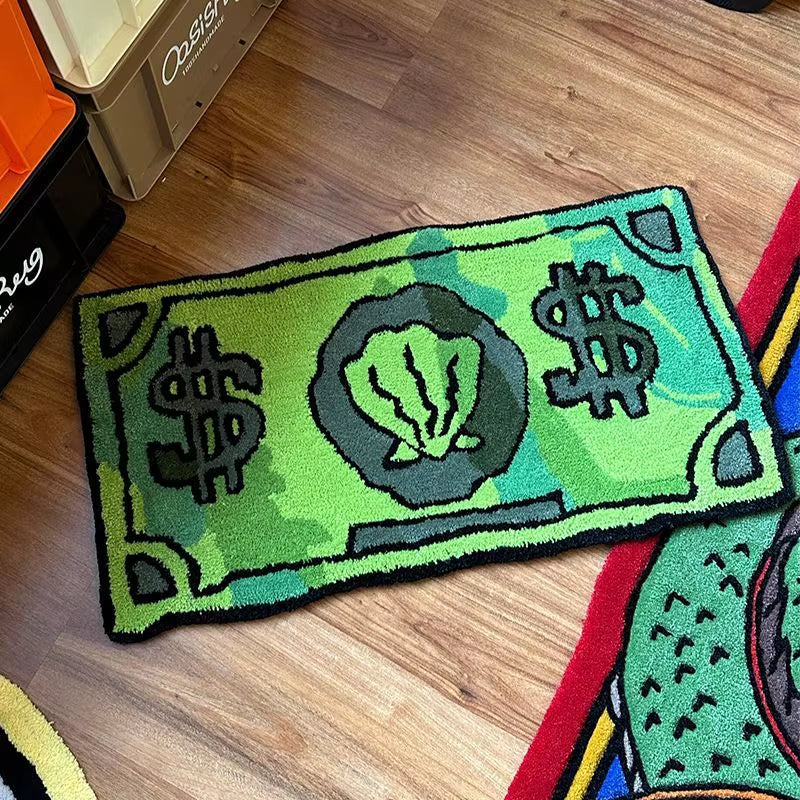Money Decorative Carpet