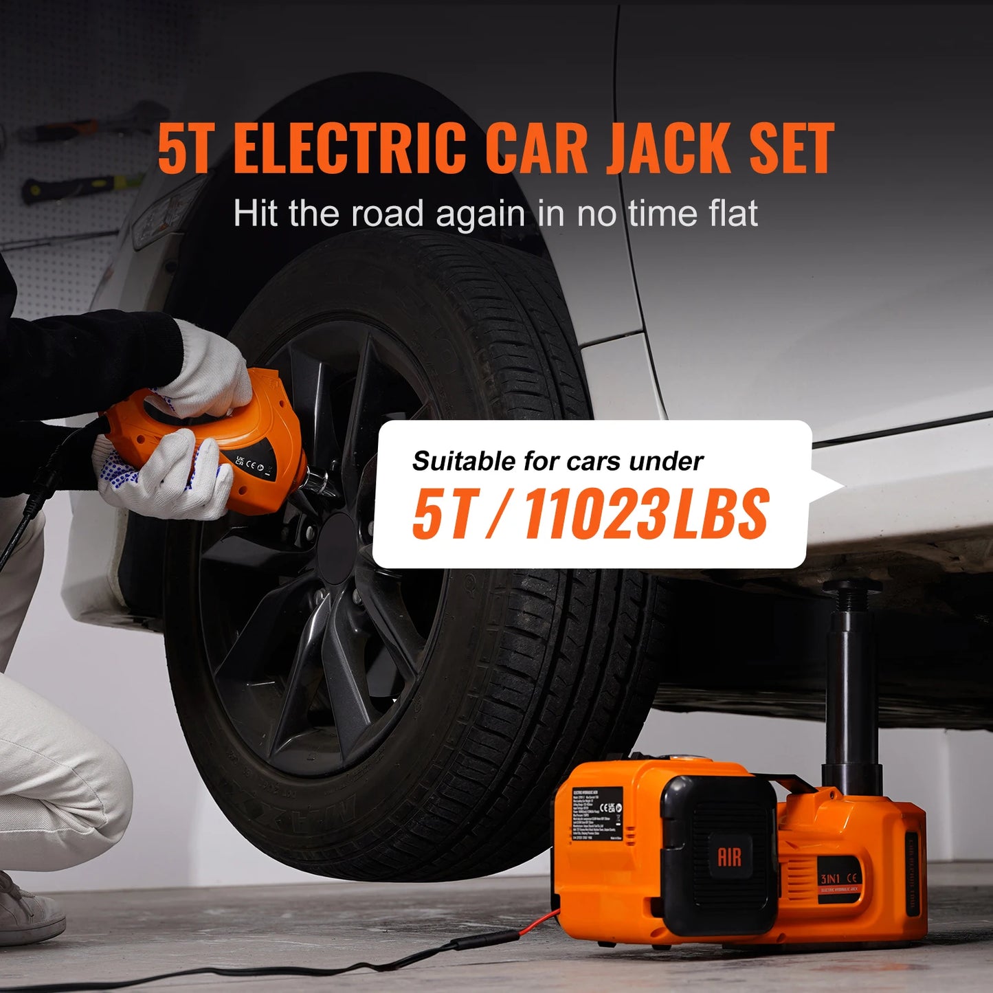 Electric Car Jack portable 