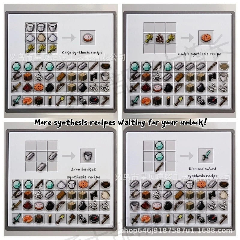 Minecraft Magnetic Fridge Magnet 