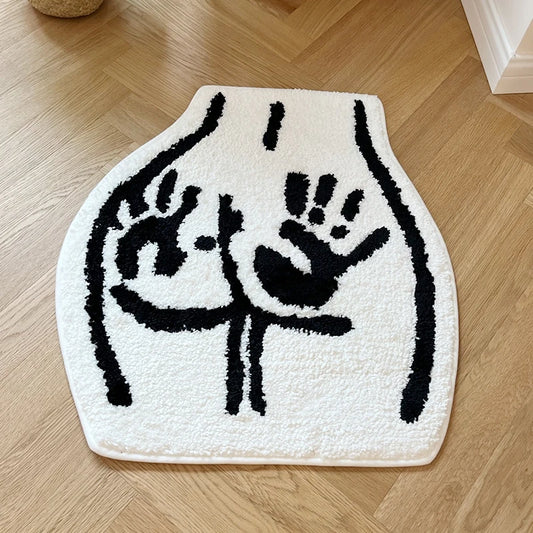 Ass Butt Carpet Soft Tufted Rug 