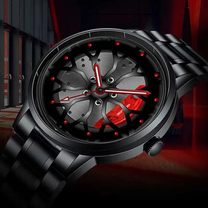 Fashion Mens Car Wheel Watches 