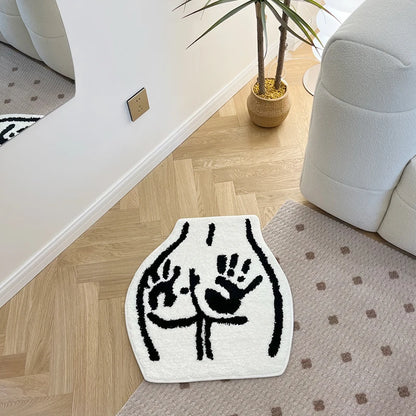 Ass Butt Carpet Soft Tufted Rug 