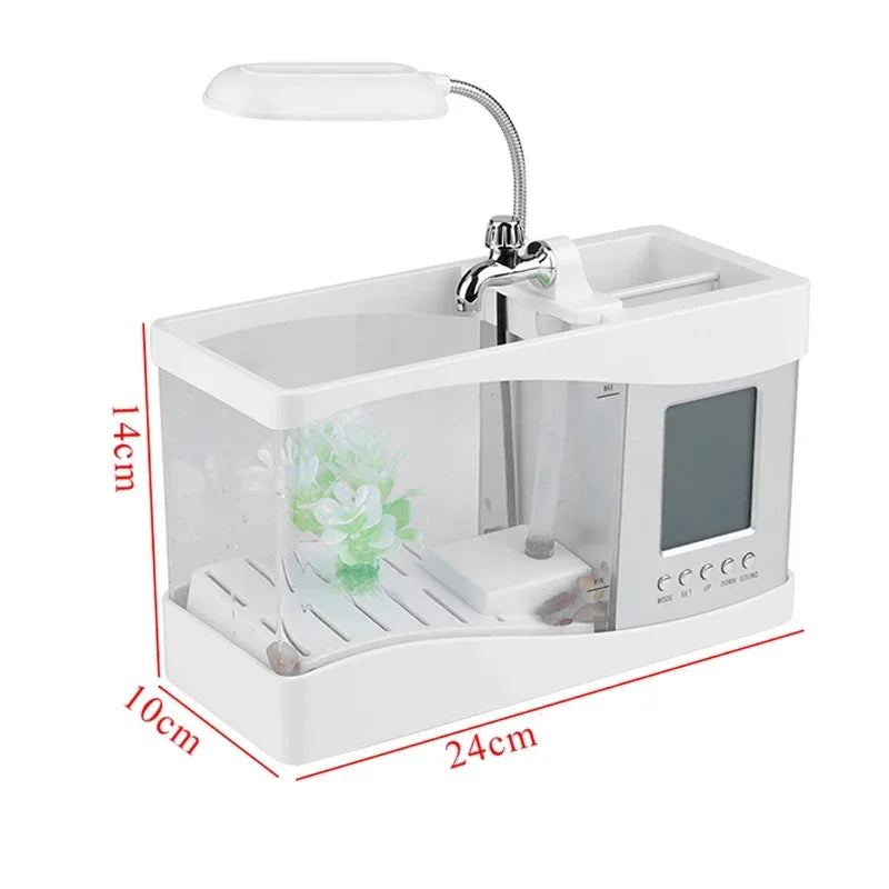  Mini Aquarium Fish Tank 