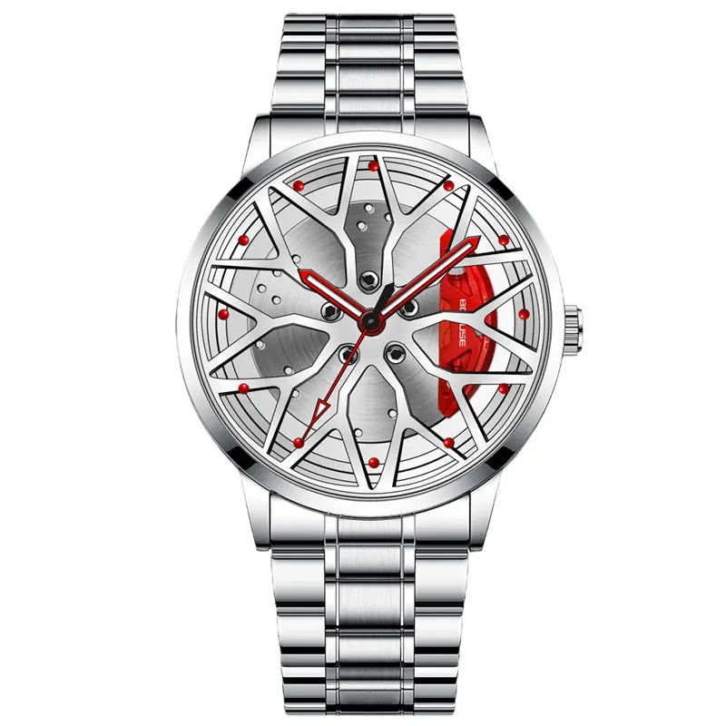 Fashion Mens Car Wheel Watches 