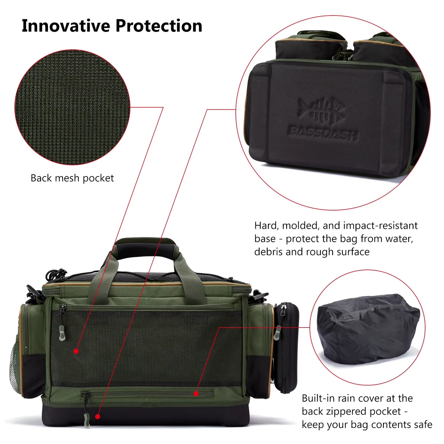 Fishing Tackle Shoulder Bag 