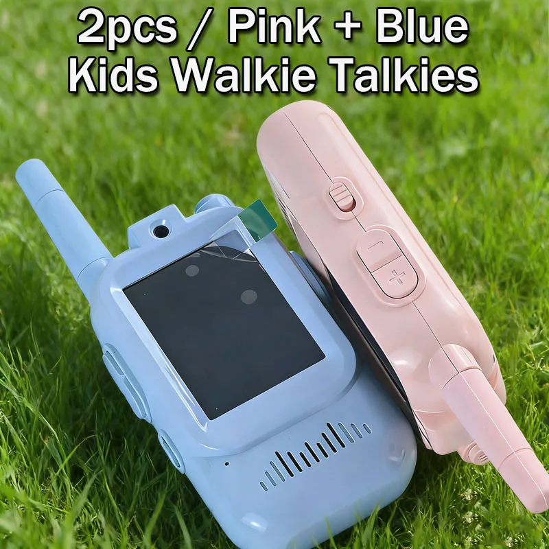 2Pcs Kids Video Walkie Talkie