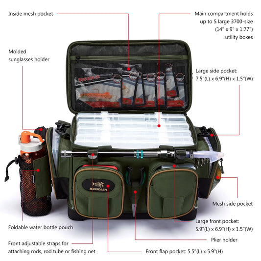 Fishing Tackle Shoulder Bag 