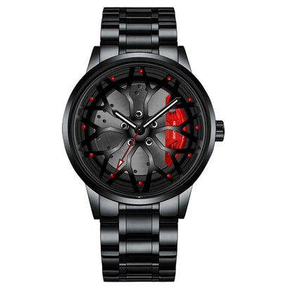 Fashion Mens Car Wheel Watches 