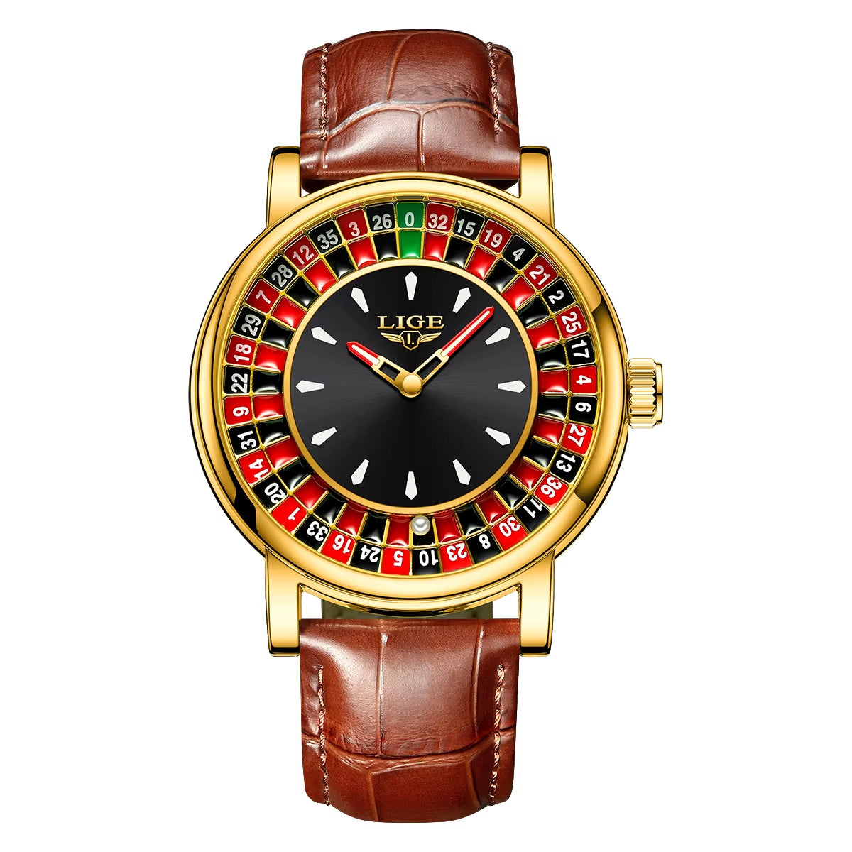 Fashion Men Watch Rotating Roulette