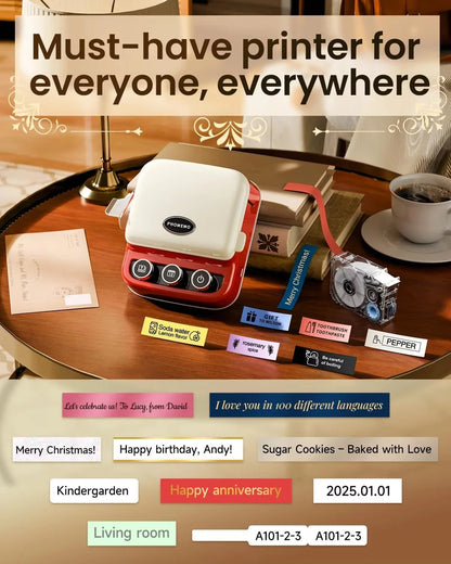 Phomemo P15 Label Printer Gift Label 