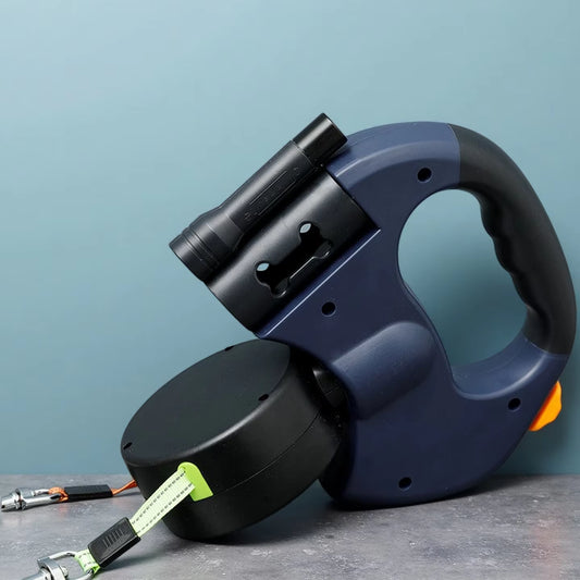 Retractable Dual Dog Leash 
