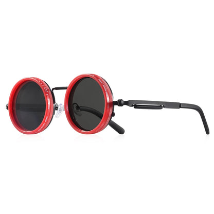 Polarized round Sunglasses Adjustable