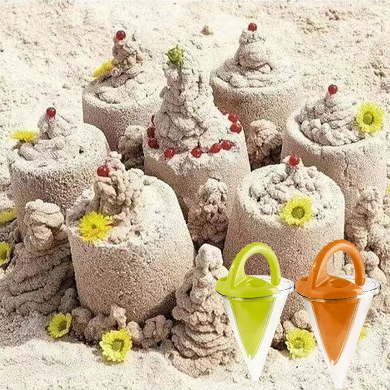 Beach Children Wash Sand Overflow Funnel 