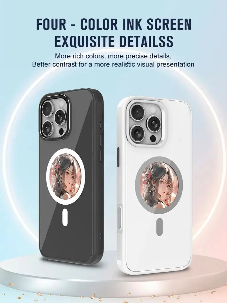  E-Ink Phone Case Photos HD Display