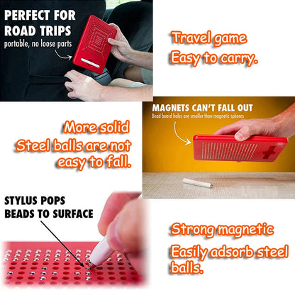 Kids Magnetic Steel Ball Drawing Board 