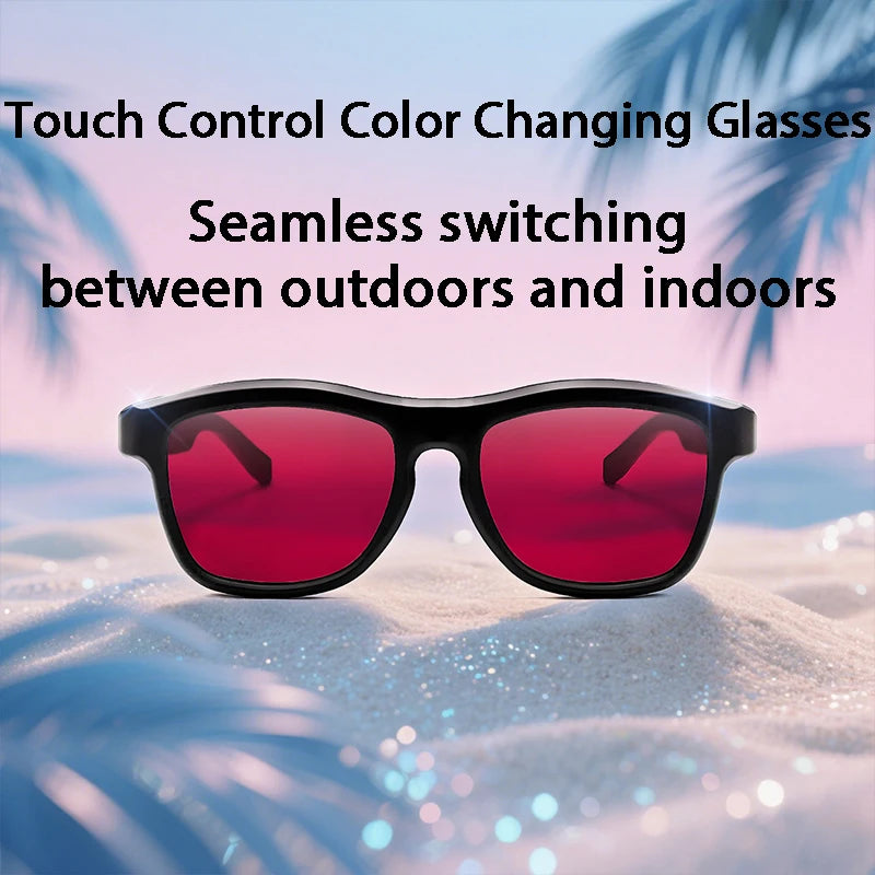 Touch Control Color Changing Sunglasses