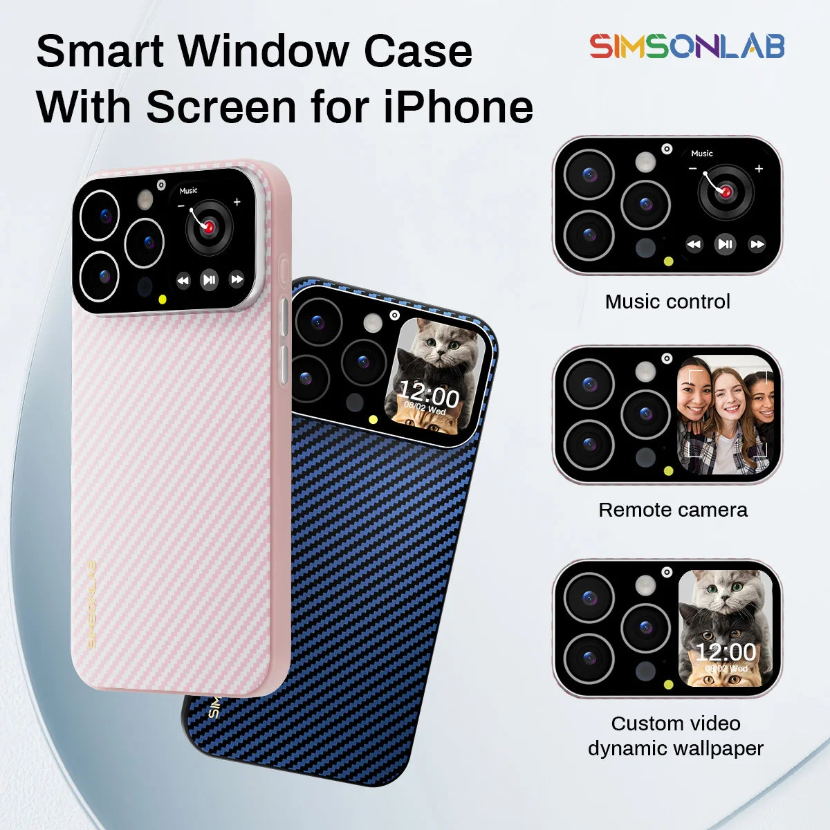  Smart Phone Smart Case for Iphone16 15 14 13Pro