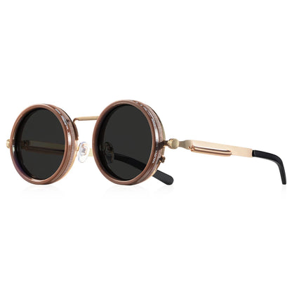 Polarized round Sunglasses Adjustable