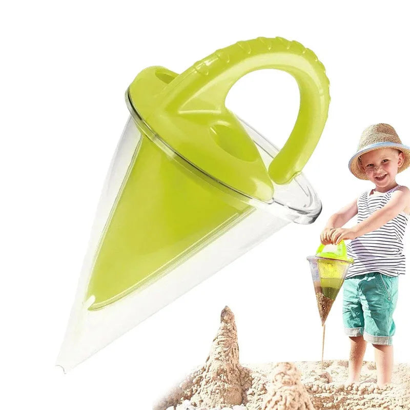 Beach Children Wash Sand Overflow Funnel 