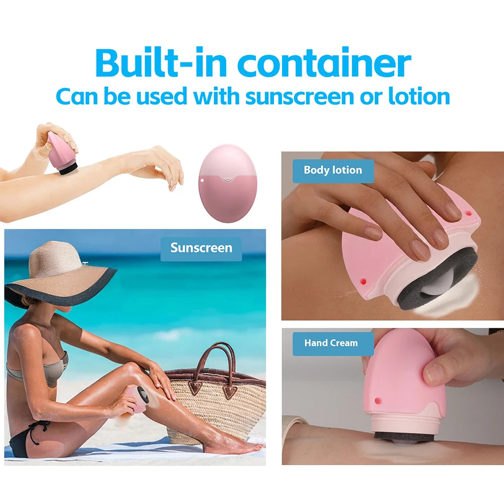 Silicone Suncream Roller Applicator Refillable 