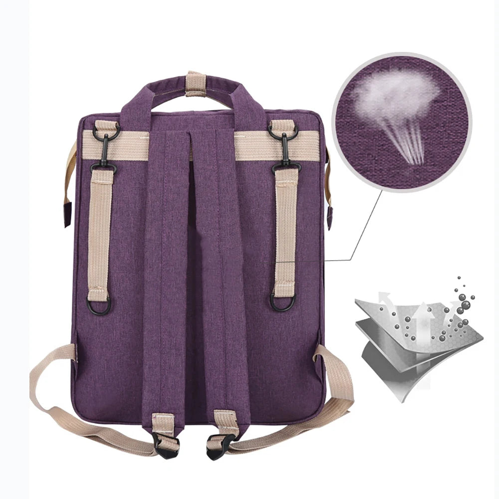 Foldable Bed Diaper Bag 