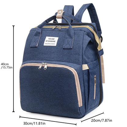 Foldable Bed Diaper Bag 