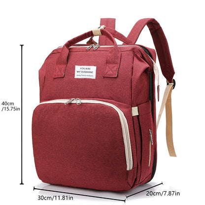 Foldable Bed Diaper Bag 
