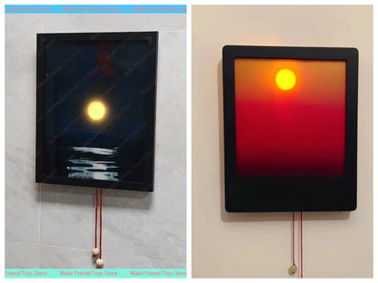 Kinetic Sunrise Sunset Wall Lamp Adjustable 