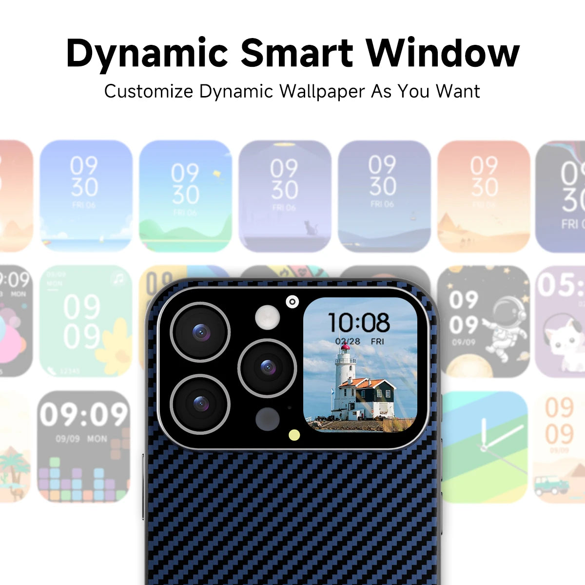  Smart Phone Smart Case for Iphone16 15 14 13Pro
