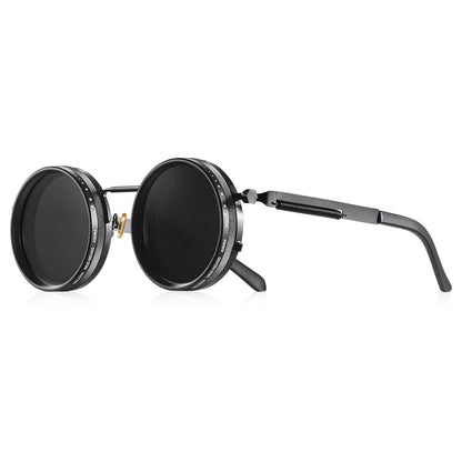 Polarized round Sunglasses Adjustable