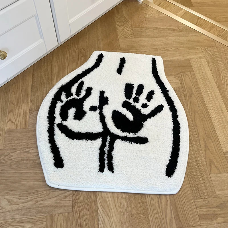 Ass Butt Carpet Soft Tufted Rug 
