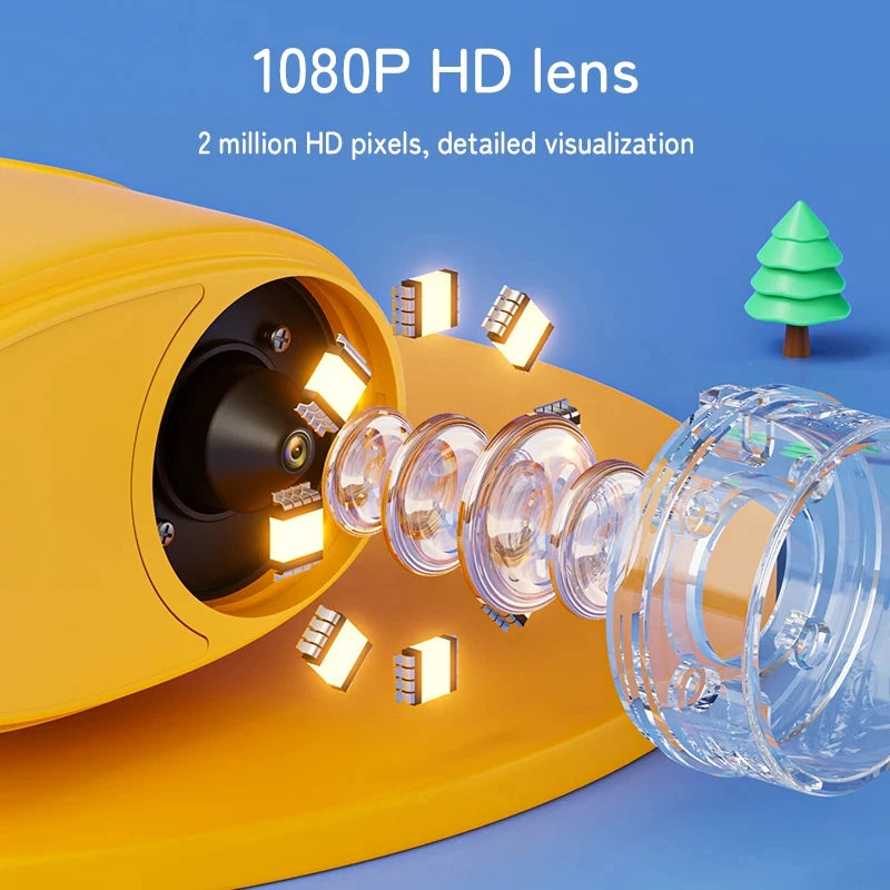 1000X Handheld Microscope for Kids 
