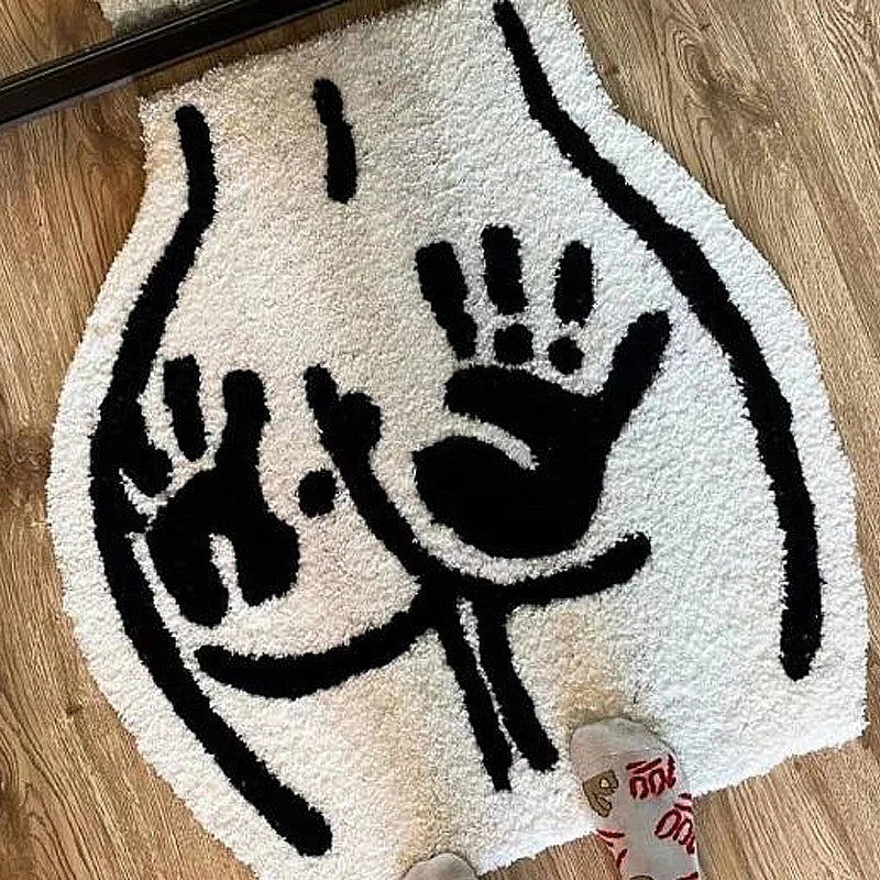 Ass Butt Carpet Soft Tufted Rug 