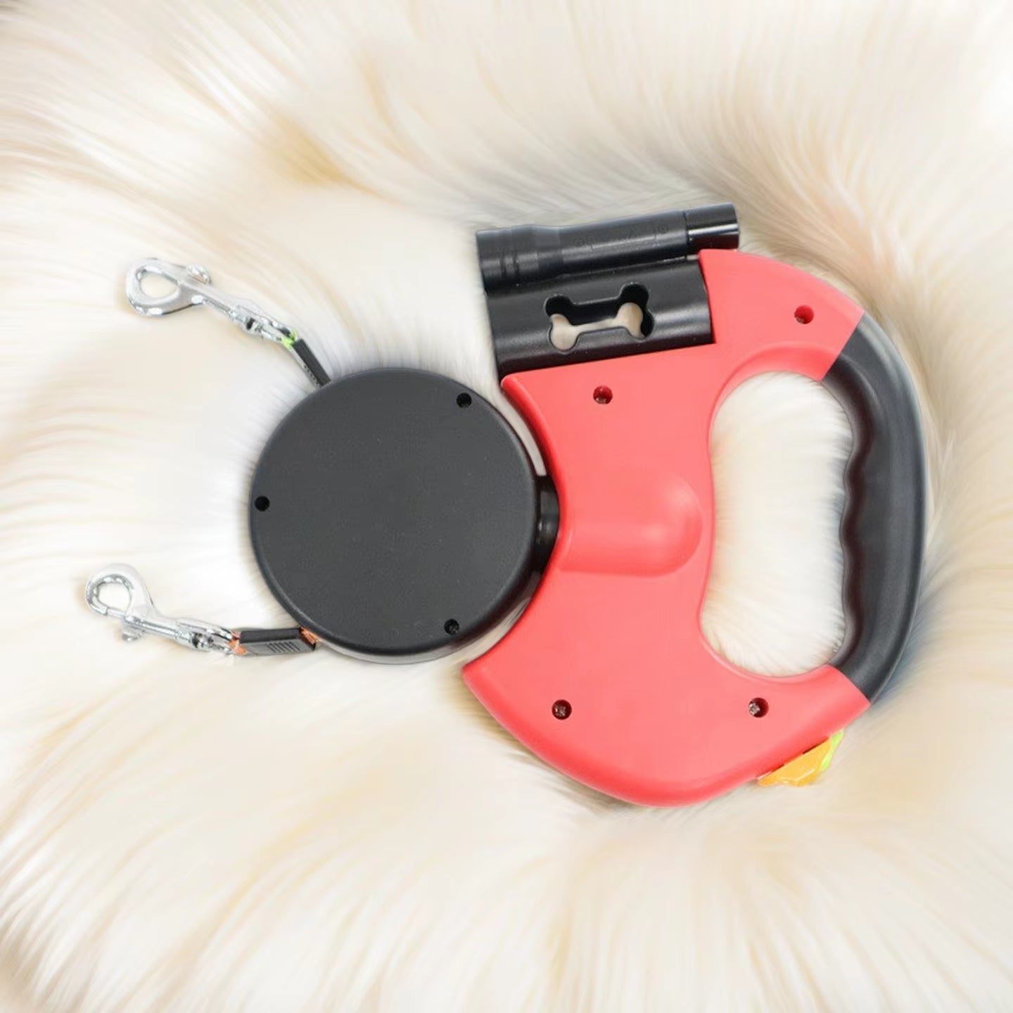 Retractable Dual Dog Leash 