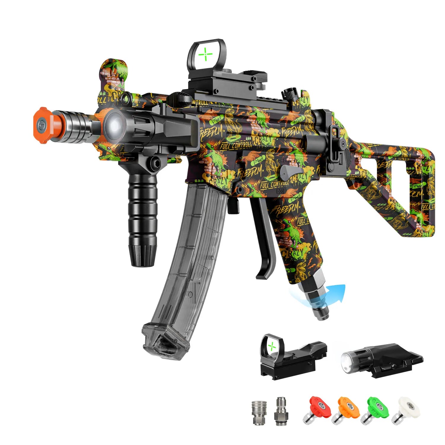 High Pressure Power Washer Gun - Quick Connect Plug for Foam Cannon & Garden Hose, Professional Car Cleaning Tool for Vehicle