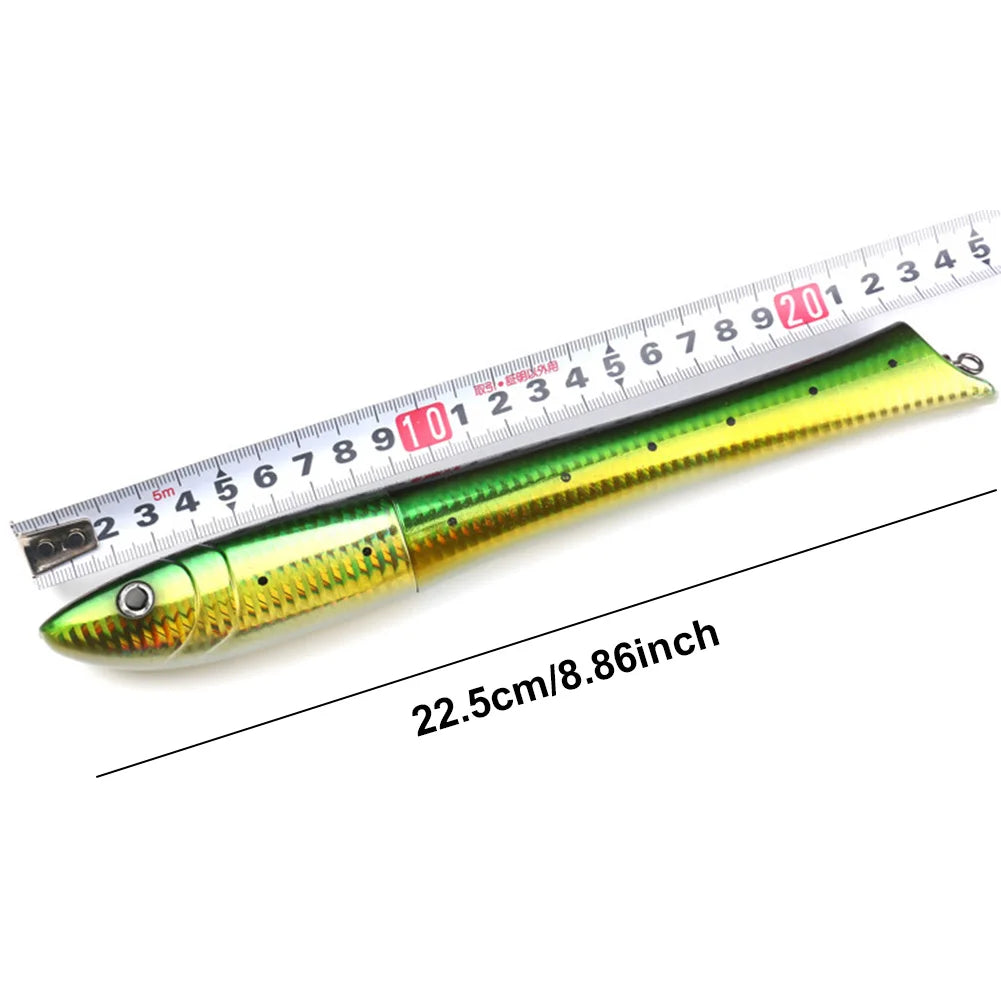 Portable Fish Shaped Fishing Rod 