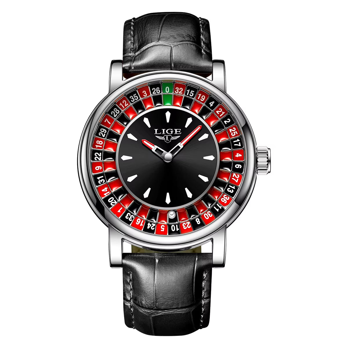Fashion Men Watch Rotating Roulette