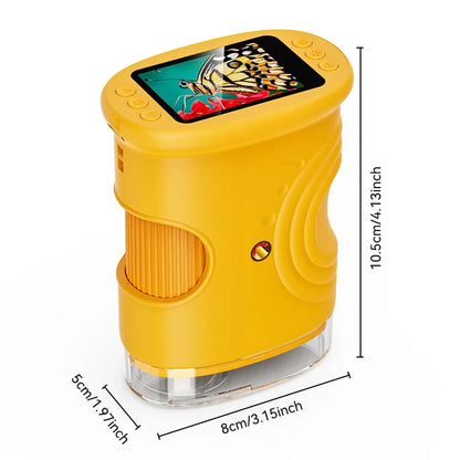1000X Handheld Microscope for Kids 