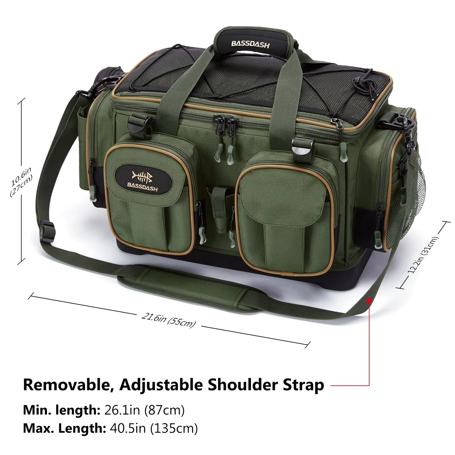 Fishing Tackle Shoulder Bag 
