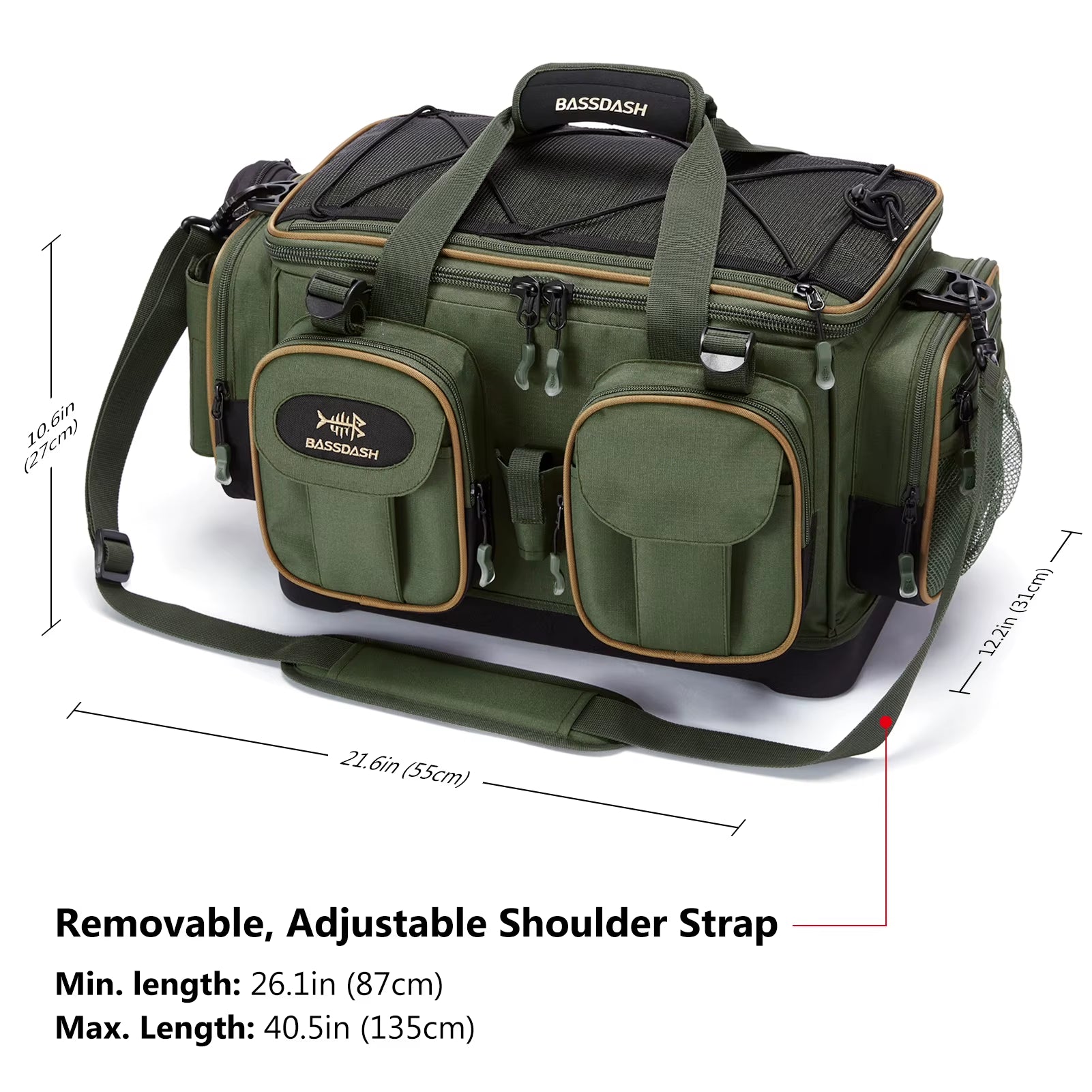 Fishing Tackle Shoulder Bag 
