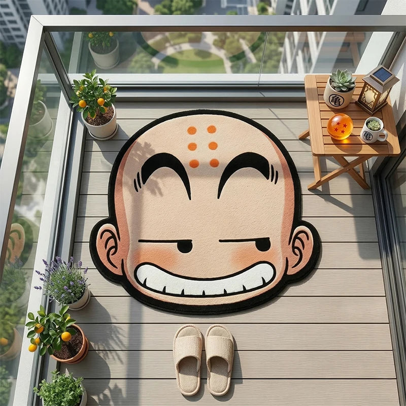 Dragon Ball Krillin Rug 